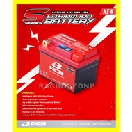 RCB LITHIUM ION BATTERY RACING BOY S SERIES YTZ5S 5L  / HJTZ7S 7L MAINTENANCE FREE 12V SMART INDICAT