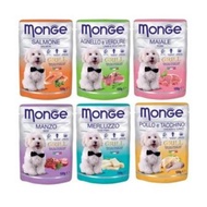 Monge Grill 100g Chunkies Wet Dog Food x12