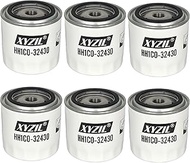 XYZIL 6X Oil Filter HH1C0-32430 1C020-32430 for Kubota SSV65 SSV75 SVL75 SVL90 SVL95-2S KX080-3 KX08