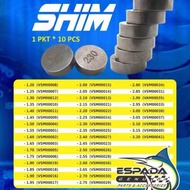 RS150 valve shim for size 1.20-2.15 ESPADA