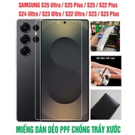 PPF Screen Protector for SAMSUNG S25Ultra/ S25/ S24 Ultra / S23/ S24 plus/ S24/ S23/ S25plus. Compre
