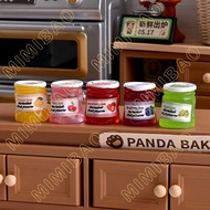 Simulation Food Toys Jam Bottle Miniature Jam 5 Fruit diy Phone Case Accessories Desktop Decorations