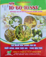 PHÂN BÓN LÁ NPK 10 - 60 - 10. HỘP 1KG