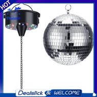 Disco Ball Decor with Light and Disco Ball-Battery Powered Disco Ball Light, Christmas Party, DJ Clu