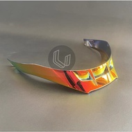 For AGV PISTA GPR Corsa หมวกกันน็อค ชุบไฟฟ้า ขนาดใหญ่ ดัดแปลง สําหรับรถจักรยานยนต์