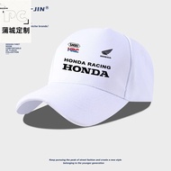 COD  Honda motorcycle racing cap, fashion cap, baseball logo cap,  Honda unisex