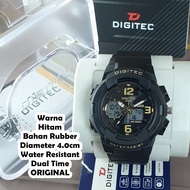 6 Colors - Digitec Dual Time Original Women's Watches / Digitec Digital Watches Official Guarantee