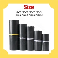 Parcel Bag Black 100 Sheets Postal Envelope Plastic Packing 17x30 20x30 25x35 28x42 38x52 32x45 30x4