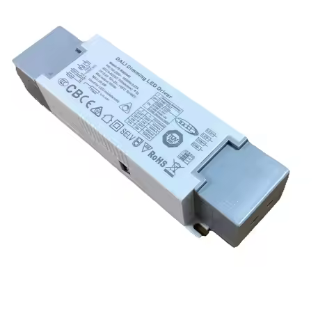 AIDimming DALI + 1/0-10V + PUSH Dimmable LED Driver PE-N30DA- 9-42V DC - 30W - Multi current(550-700