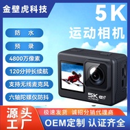 Action Camera 5k Diving Waterproof Shakeproof 4k60 Frame Camera Outdoor Action Camera Underwater Rea