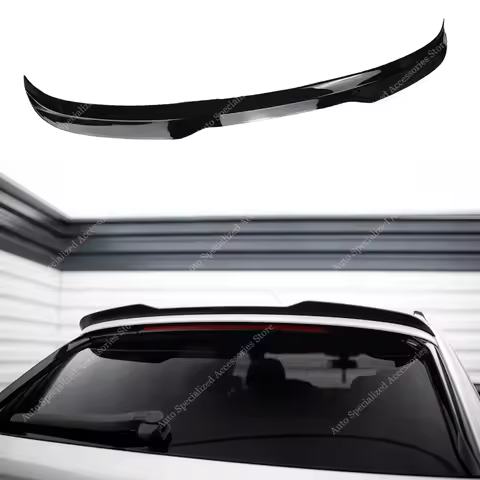 Gloss Black Maxton Style ABS Rear Spoiler Caps For BMW G31 520d 530i 530d 540i M550i M550d Touring 2