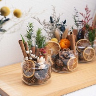 教師節 禮物 doorgift Bunga kering, hiasan aromaterapi semula jadi, hiasan dalaman, rumah, lemon, kayu man