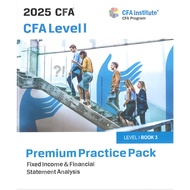 CFA Premium Practice Pack Level 1 Book 1-4