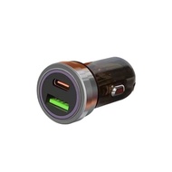 Suitable for Car Charger PD30W Super USB Charger38W Aluminum Alloy Car Phone Apple Metal Fast Chargi