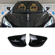 Car Rearview Cover Protect Side Mirror Cover Mirror Caps For Chevrolet Corvette C8 Z51 Z06 Body Kit 
