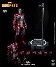 [快貨] King Arts MK5 Iron Man 合金1/9可動模型