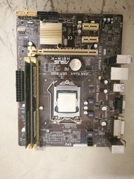 Asus H81m-k 底板+g3258cpu+4g ram