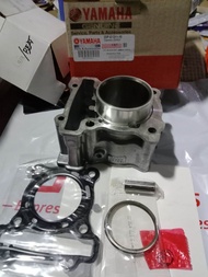 Yamaha genuine cylinder block kit assy for (Yamaha NMAX155)1set w/piston kit ring gasket Indonesia J