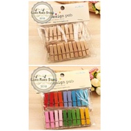 Wooden clips containing 20 pcs wooden clip/s photo clip/s photo clip/s wooden clip/s wooden clip/s p