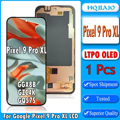 6.8" Original For Google Pixel 9 Pro XL LCD GGX8B GZC4K GQ57S Display Screen Touch Digitizer Assembl