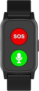 Fall Alarm Smart Watch Elderly Smartwatches With Fall Detection,SOS Call Life Alert Systems For Seni