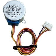 LYSE 35BYJ46 Stepper Motor 12V 1/85 Permanent Magnetic Gear Stepper Motor Mini Stepper