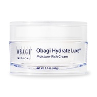 Obagi Hydrate Luxe Moisture-Rich Cream, 1.7 oz Pack of 1 - Hydrating Face Lotion with Shea Butter - 
