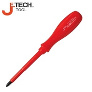 JETECH IS#2-100 ELECTRICIAN INSULATED SCREWDRIVER 100MM PHILIPS (+)