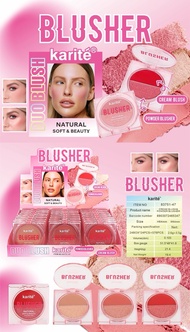 83751 karite 2 tone blush on  บรัชออนดุโอ้ สีอ่อนเข้ม ติดทน