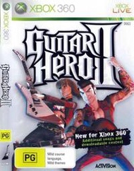 【二手遊戲】XBOX360 吉他英雄2 GUITAR HERO 2 英文版【台中恐龍電玩】