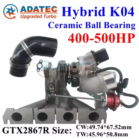 K04 064 Hybrid Turbo Upgrade for Audi EA888 S1 S3 TT S Seat Leon 2.0 TFSI (8P/PA) BHZ 20 53049880064