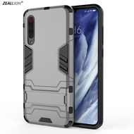 Zeallion Cho [Xiaomi Mi 9 Pro Redmi Note 8 Pro 8A] Giá Đỡ PC Cứng Hybrid Armor Ốp Lưng + Ốp Điện Tho