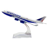 Children Kids Gift for Airlines B747 16cm Alloy Plane Model Russian Intercontinental Airlines 747 Ai