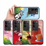 HP Vivo V29 glass Softcase - Casing Vivo V29hp - Vivo V29 Case - Vivo V29 Casing - Silicone Vivo V29