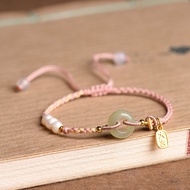 Woven Bracelet cinnabar Bracelet Woven Bracelet 2023 cinnabar EWAX