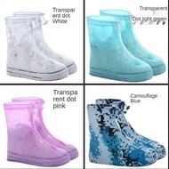 Men Women Shoes vers for Rain Flats Ankle Boots ver PVC Reus