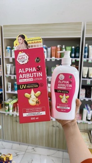 Sữa dưỡng thể Trắng Da BODY ALPHA ARBUTIN LOTION Thái Lan 500ml