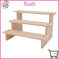 FLUSH Display Stand Riser, Multifunctional Pine Wood 3 Tier Display Shelf, Display Racks 3 Tier Coun