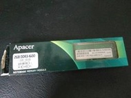 (全新）宇瞻apacer ddr3 1600 2G筆電記憶體sod 1.35V pc3-12800