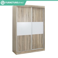 Furniture Direct LYNDON 2 Sliding Door Wardrobe Almari baju sliding