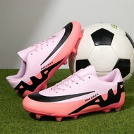 Men's Soccer Shoes Tf/fg High Quality Children's Football Boots Outdoor Anti-slip Training Sneakers 