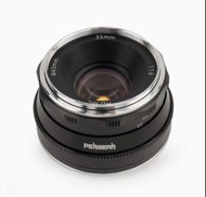 🔥全新 35mm F1.6 Pergear 手動對焦 固定鏡頭 Manual Focus Prime Fixed Lens 適用於 Sony E-Mount Cameras NEX-5 NEX-C3 