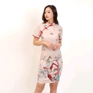 Cheongsam Dress Wanita Baju Batik Pesta