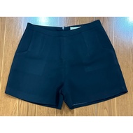 Black Shorts Chayo Brand Size S Suit Fabric With Lining With Pockets Waist 28 Hips 38 Length 13 Inch