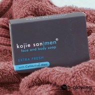 ▪Kojie San Face and Body Soap For Men with CellActive-Men Extra Fresh 135g