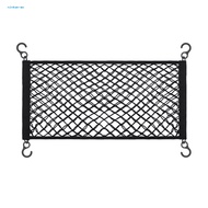 nin Wagon Cart Cargo Net Camping Stroller Storage Bag Large Capacity Cargo Net with Hooks for Camping Wagon Organizer Universal Mesh Storage Bag for Cart Accessories