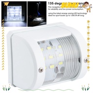 SUHU LED Navigation Lamp, IP66 3W Boat Signal Light, Durable 12V/24V 135 Degrees Marine Navigation L
