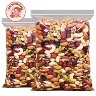 ZipLock | 250 G| 500 G| 1kg Daily  Healthy Roasted Mix Nuts & Mix Dry Fruit Freshly Ready To Eat  pr