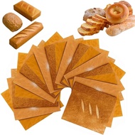 18PCS Bread Shape Gift Wrapping Paper,Funny Packaging Pattern Kraft Paper,Wrapping Paper That Looks 