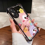 Case For Samsung A07 M07 F07 F70E 5G M17E 5G Transparent Phone Anti-Fall